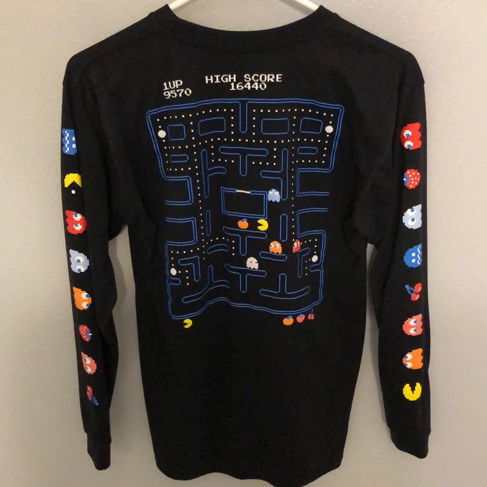 PAC-man long sleeve shirt